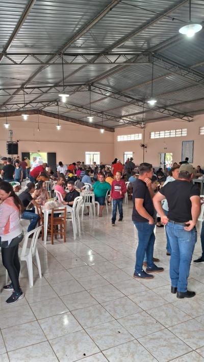 Nova Laranjeiras - Comunidade GuaraÃ­ celebra a Festa em Louvor a Nossa Senhora Aparecida 